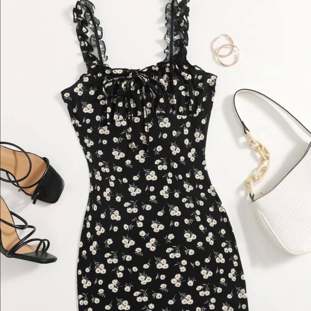 Short Floral Dress XS